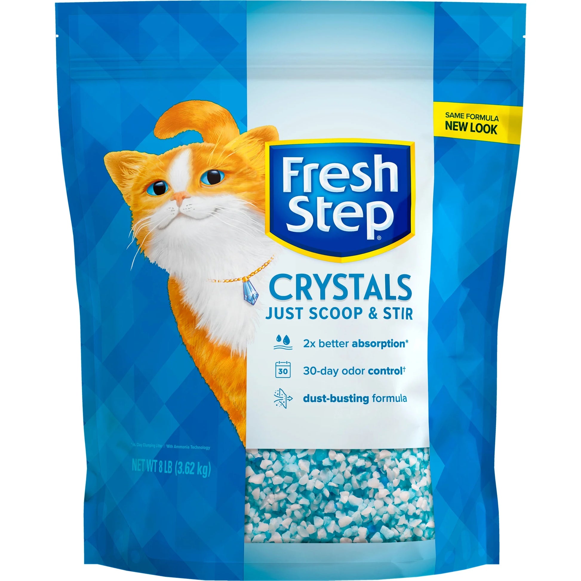 Crystals, Premium Cat Litter, Scented, 8 Lbs