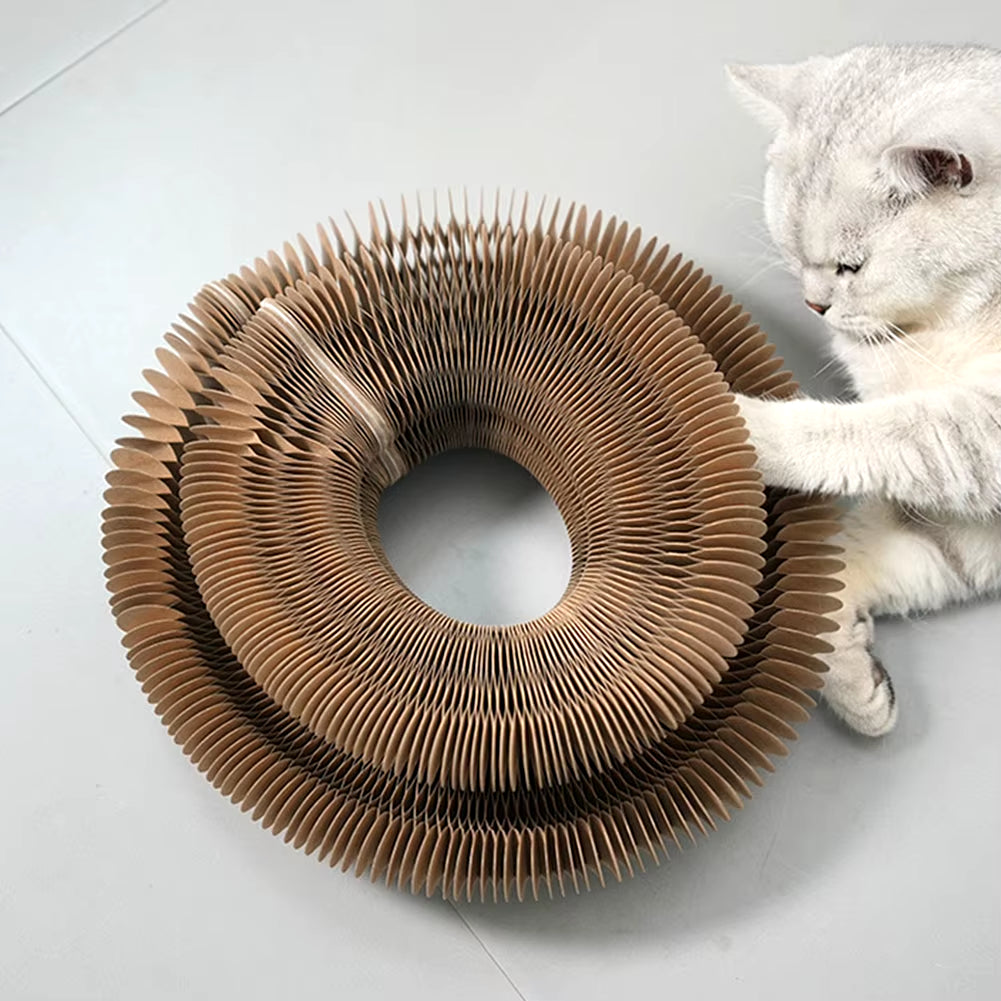 Magic Organ Cat Scratching Board – Interactive Claw Grinding Toy & Accordion Scratcher for Cats