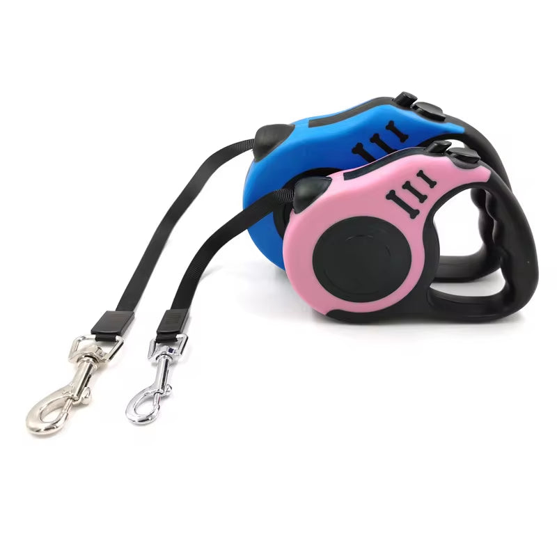 3m/5m Retractable Dog Leash – Automatic Flexible Traction Rope for Small, Medium, & Large Dogs